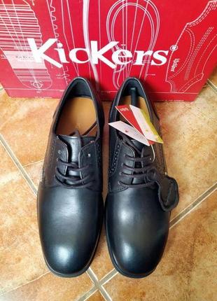 Туфлі шкільні kickers розмір 34 з натуральної шкіри4 фото