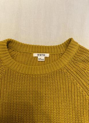 Яркий свитер ostin с завязками m(38)3 фото