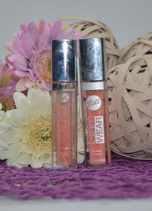 Фирменный блеск лак для губ суперсойкий bell glam wear glossy colour