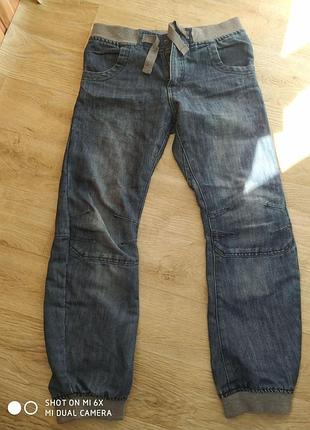 Джогеры джинсовые