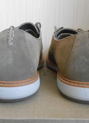 Кожаные туфли clarks us11 / 44,5. новые3 фото