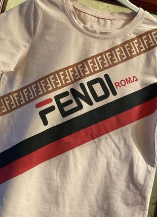 Футболка fendi3 фото