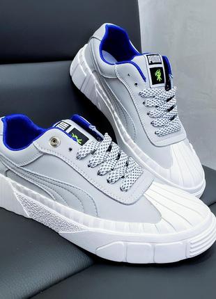 Розпродаж шкіряні кеди р35-40 сірі мокасини кросівки шкіряні кеді сірі кросівки