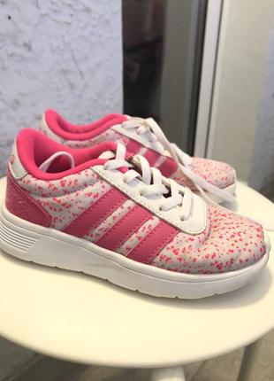 Кросівки текстильні на дівчинку adidas, 27-28 розмір1 фото