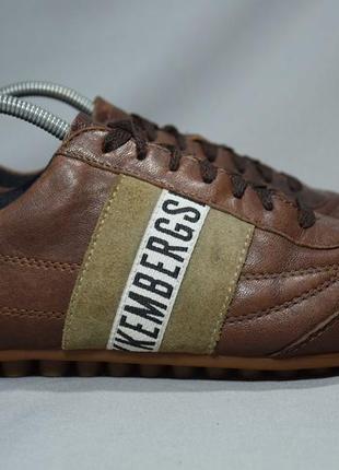 Bikkembergs кроссовки туфли кожаные. италия. оригинал. 37-38 р./24.3 см.