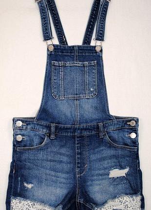 Фірмовий джинсовий комбінезон denim co на дівчинку 12 13 років