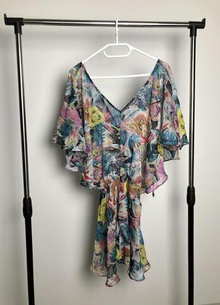 Туніка парео накидка на пляж dorothy perkins