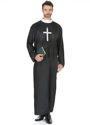 Пастор священик костюм карнавальний монах7 фото