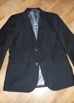 Bhs классический черный пиджак на 10 лет2 фото