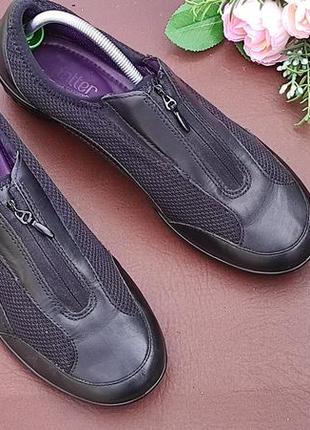 Hotter~ кожаные лёгкие мокасины ~р 38
