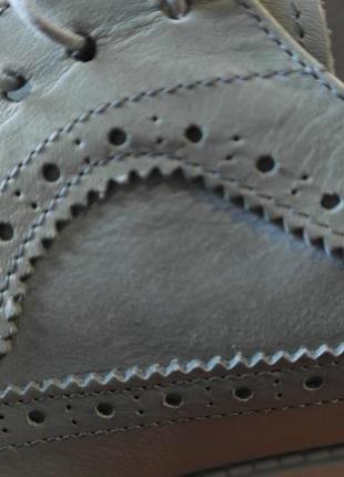 Натуральная кожа! качественные мужские туфли италия 44р.3 фото