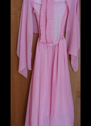 Ошатне дитяче рожеве плаття принцеси на ранок свято випуск