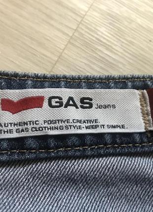 Стильные джинсы gas.классные джинсы.синие джинсы.7 фото