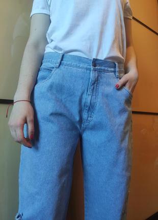 Крутые мом джинсы/mom jeans/джинсы бананы с высокой посадкой  от cosmic basic jeans4 фото