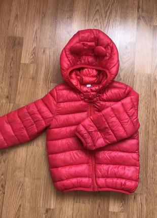 Дитяча курточка з вушками