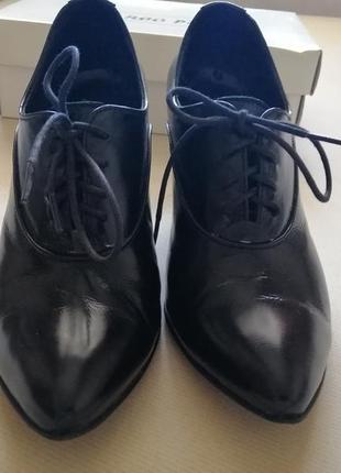 Шкіряні ботільони устілка 24 см