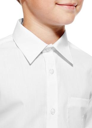 Біла шкільна сорочка marks&spencer 8-9 років2 фото