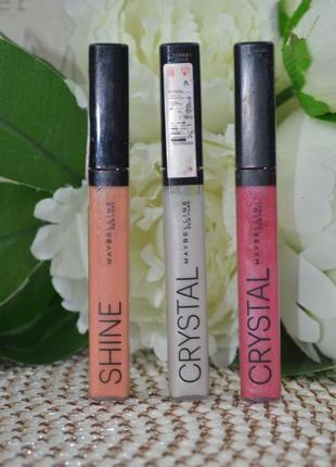 Блеск для губ lip studio gloss crystal maybelline new york