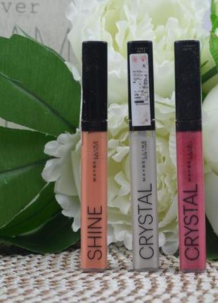 Блиск для губ lip studio crystal gloss maybelline new york