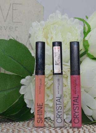 Блеск для губ lip studio gloss crystal maybelline new york