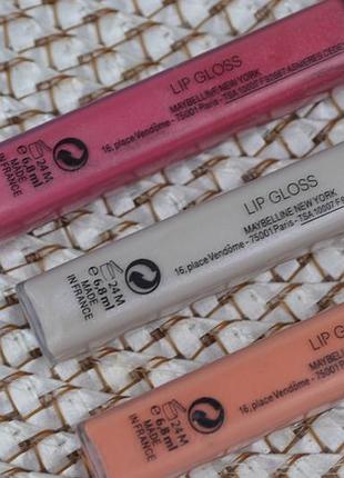 Блеск для губ lip studio gloss crystal maybelline new york