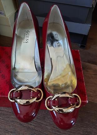 Туфли guess by marciano,лаковая кожа