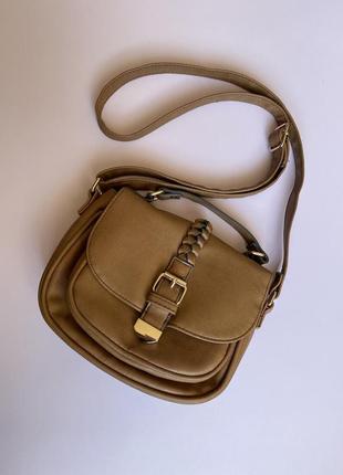 Крутая коричневая женская сумка