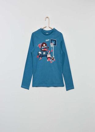 Лонгслив kiabi для мальчика , рост 128 см