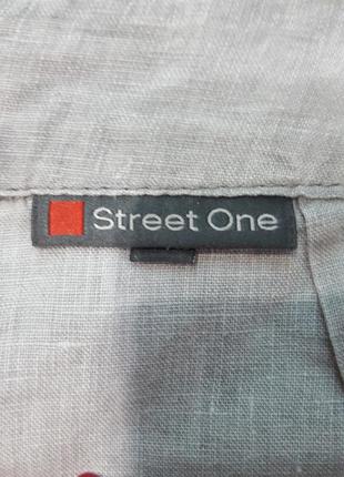 Street one льняная юбка с вышивкой7 фото