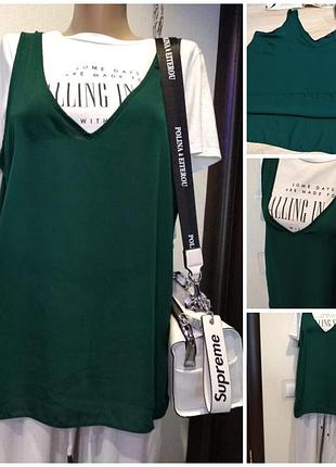 Свободная лёгкая блузка рубашка кофточка майка топ