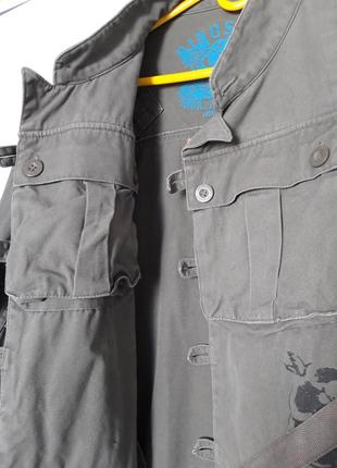 Брендовая мужская демисезонная куртка, пиджак ringspun.5 фото