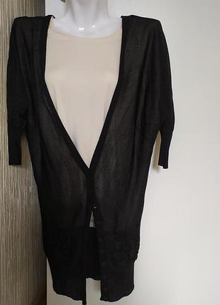Кардиган чорний,euie,(34-36)