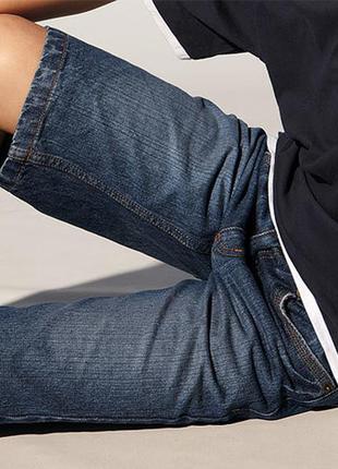 Стильні та модні джинсові шорти-бріджі 134 -140 ріст тсм німеччина
