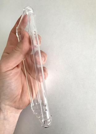 Противоударный прозрачный силиконовый чехол для iphone 116 фото