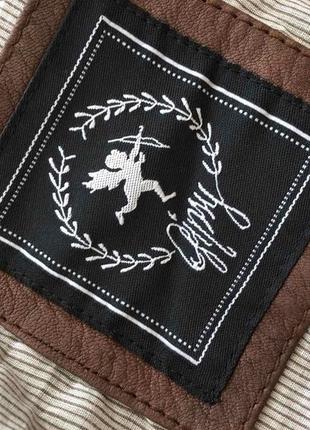 Шкіряна куртка бренд gipsy by mauritius стиль hermes6 фото