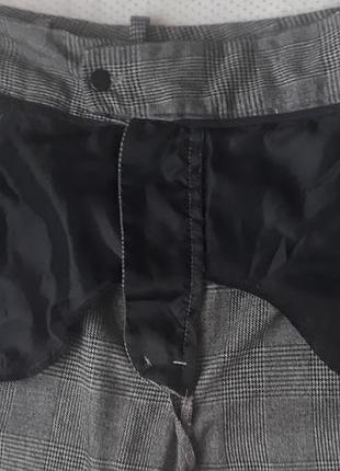 Брюки клетка zara 3