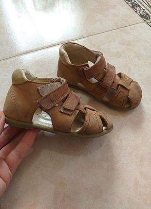 Кожаные сандали/боссоножки emel3 фото