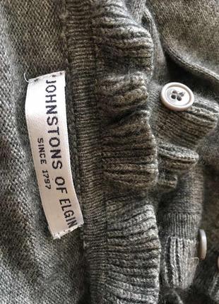 Брендовый кашемировый шелковый свитер  johnstons of elgin в стиле brunello cucinelli7 фото