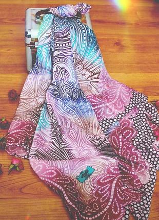 Легкий Шарфик, шарф-хустка жіночий