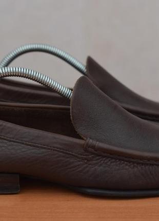 Кожаные мокасины, туфли, топсайдеры paul smith, 40 размер. оригинал