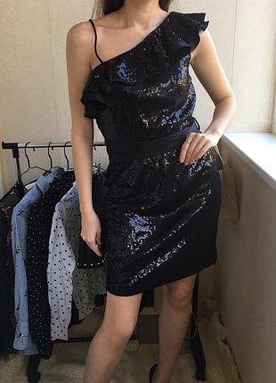Потрясающее платье с паетками от "next"