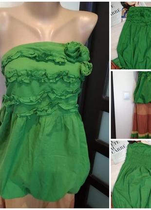 Легка оверсайз блузка сорочка кофточка майка топ