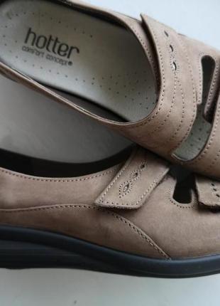 Туфли летние с закрытой пяткой hotter 37 размер со