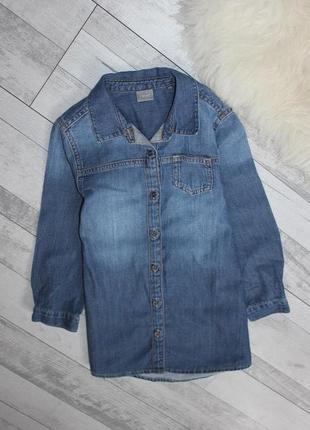 Платье джинсовое next на 6 лет