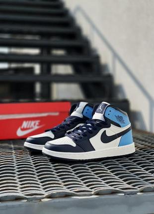 Кроссовки женские nike air jordan 1 retro high