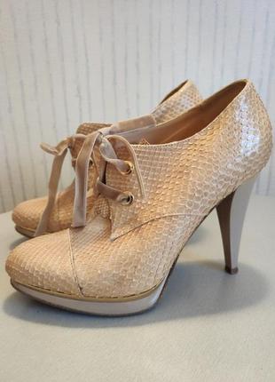 ⚡⚡⚡распродажа!!!⚡⚡⚡ботинки ботильоны туфли кожа змеи gianfranco petrini италия