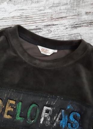 Велюровий світшот на дівчинку clifton 4