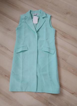 Кардиган бірюзовий