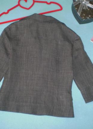 Серая блуза, летняя куртка mango р.s-m 44-46 из рами 2