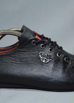 Prada туфлі жіночі шкіряні легені. італія. 36 р./22.8 см.